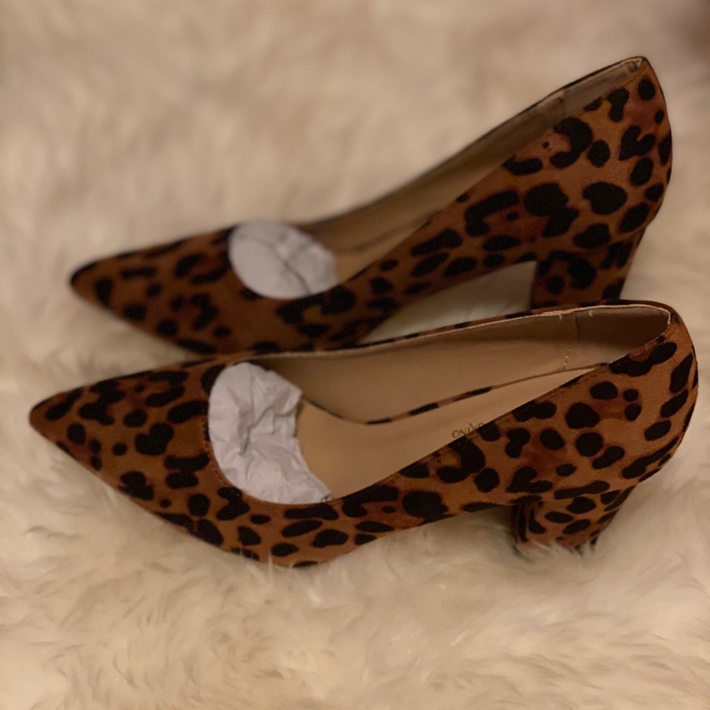 Leopard Heels